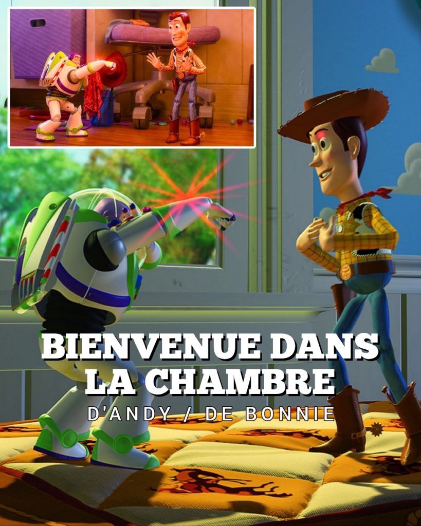 bienvenue dans la chambre
