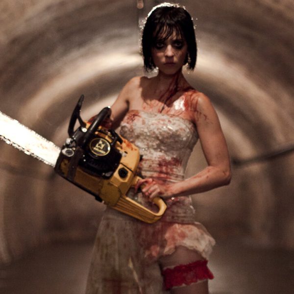 rec 3 scène tronçonneuse